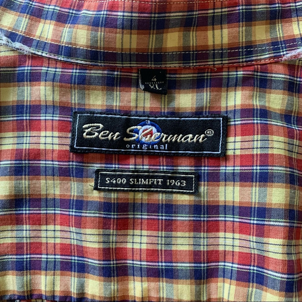 Ben Sherman shortsleeve button up XL - Picture 7 of 7